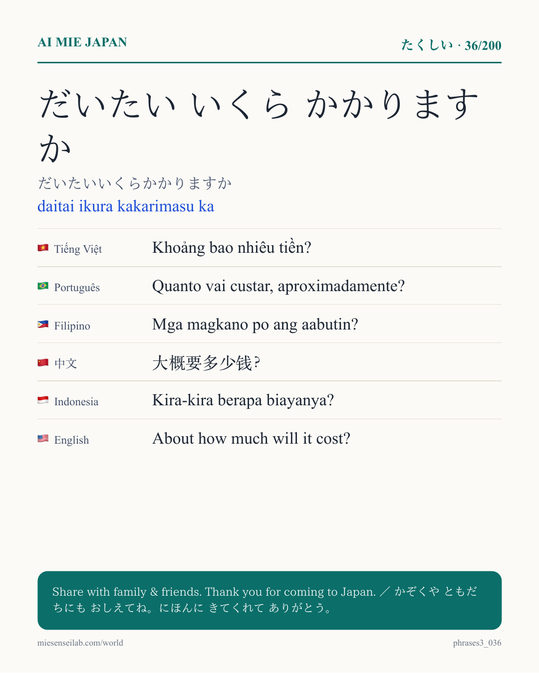 だいたい いくら かかりますか — だいたいいくらかかりますか